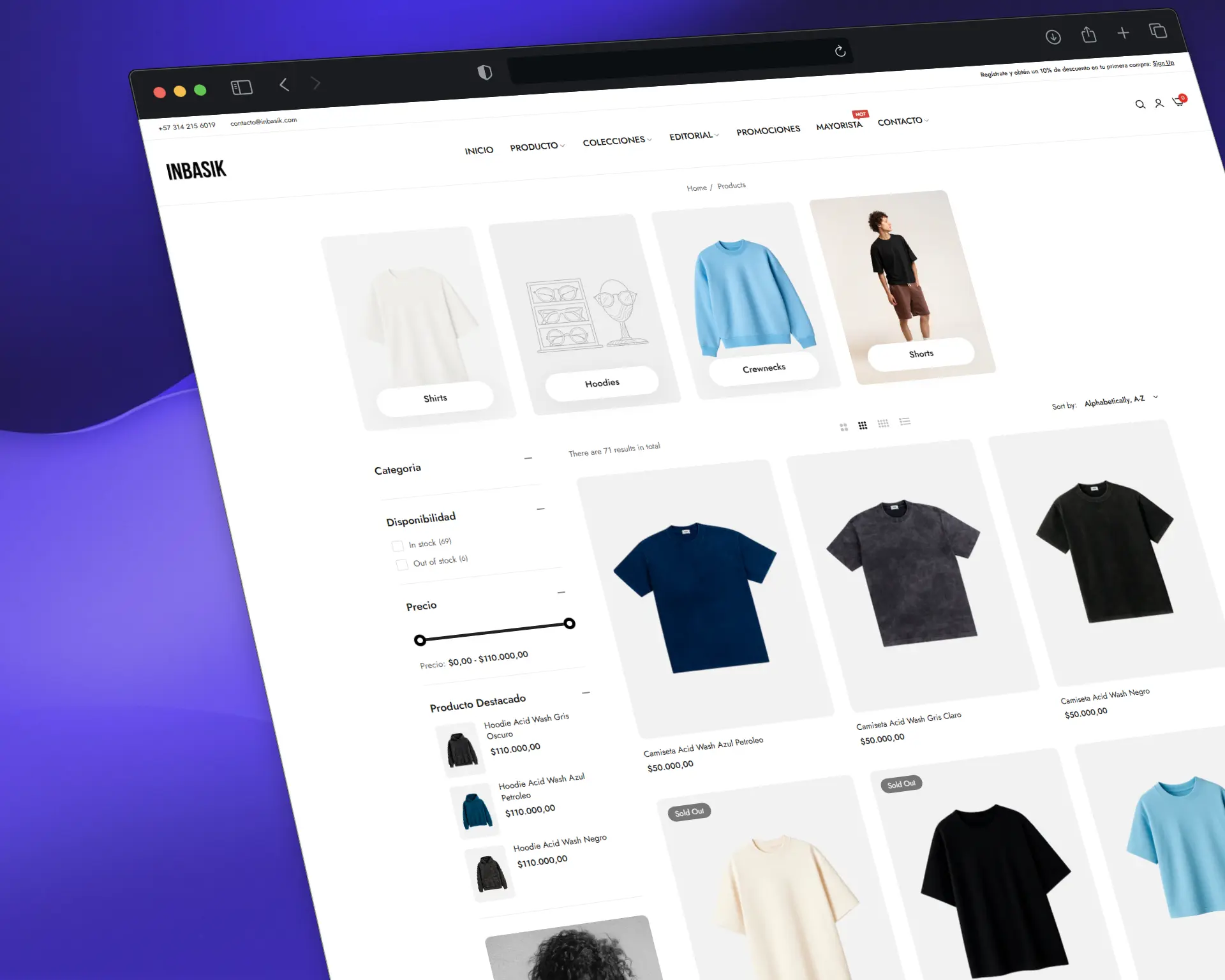 Inbasik – Tienda de moda sostenible